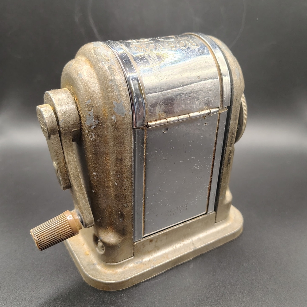 Vintage Boston Ranger 55 Metal Pencil Sharpener